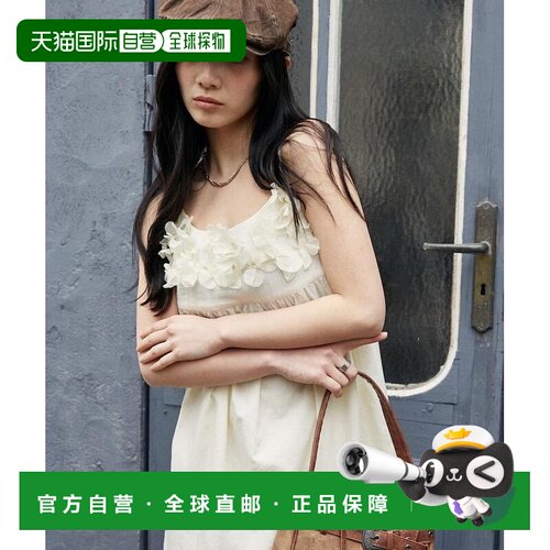 日本直邮PUBLUX × PEACH JOHN 女士 棉质中长款吊带连衣裙 联名