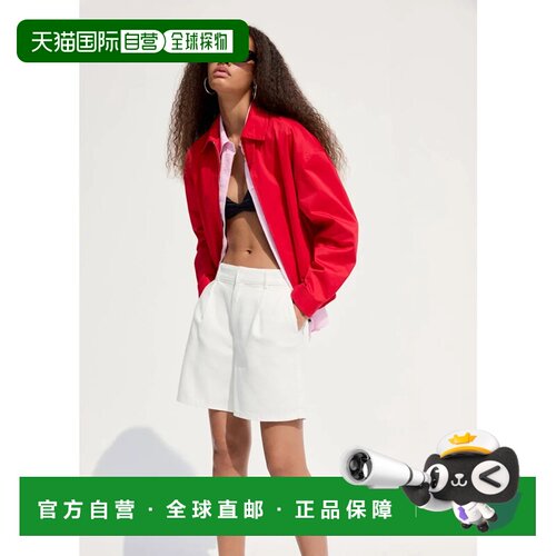 日本直邮MANGO 百慕大短裤 AMELIE 自然白
