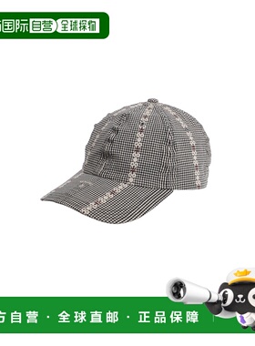 日本直邮SUGARHILL 男装 全棉 基础棒球帽 细致格纹刺绣设计 2644