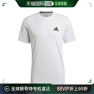 Adidas阿迪达斯男士 短袖 日本直邮 T恤白黑色百搭潮流休闲GT555