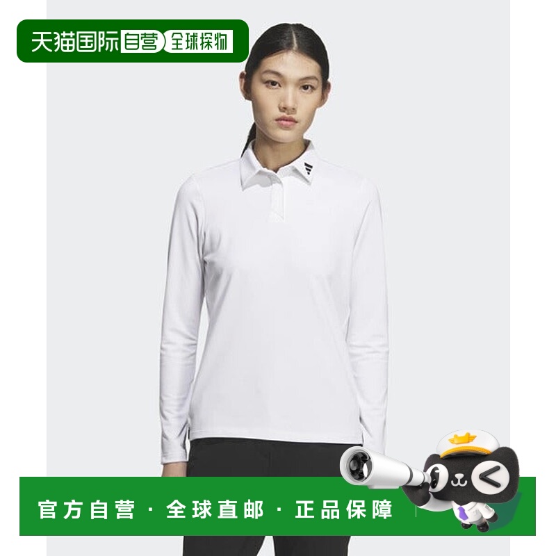 日本直邮adidas 阿迪塞罗夹克长袖衬衫 [96322060] 高尔夫衬衫