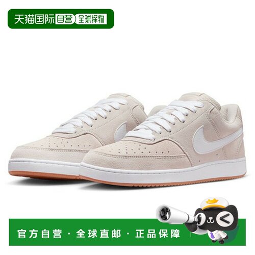 日本直邮NIKE 耐克男款运动鞋 Court Vision 米白 LO FL IO7727-1