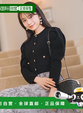 1h可退 日本直邮WILLSELECTION 女装 黄金纽扣设计 短款针织开衫