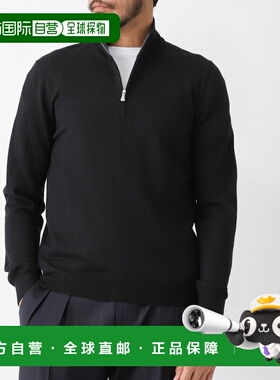 日本直邮Gran Sasso 男士半拉链针织衫 55126 14290 598
