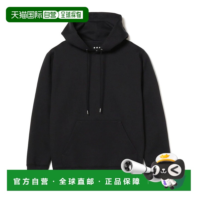 日本直邮beams 纯色连帽套头宽松卫衣 男款