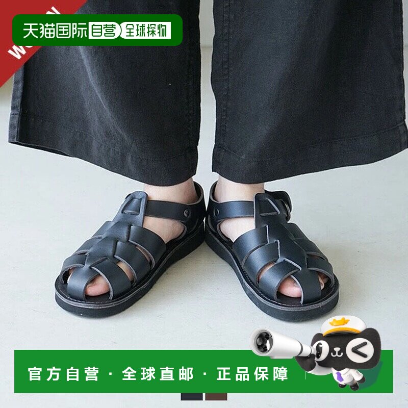 日本直邮[OH002009/208]有机手织廓尔喀凉鞋/皮革凉鞋