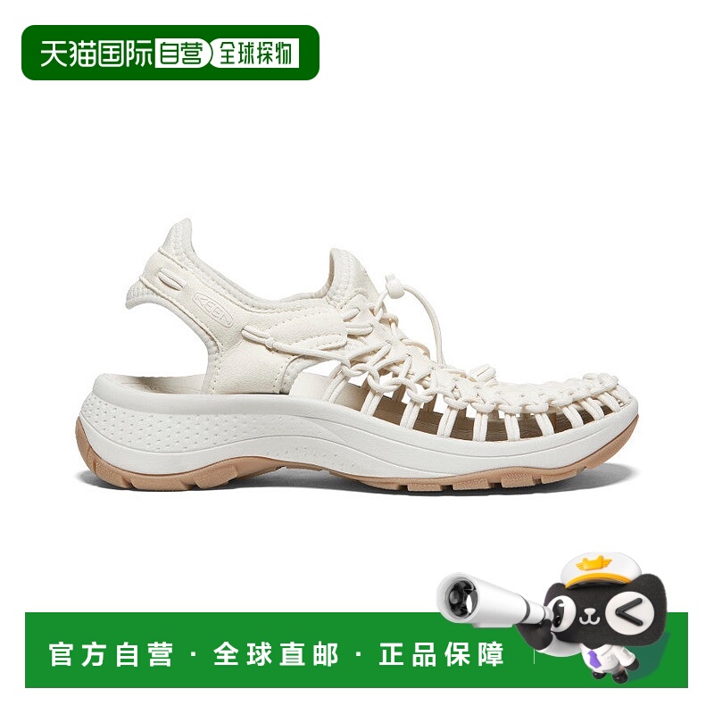 日本直邮KEEN Uneek ASTORIA 舒适百搭 潮流 沙滩凉鞋 女款 白米