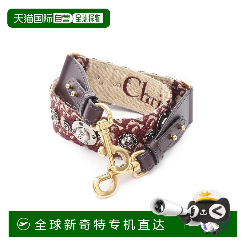 1h可退 日本直邮中古Dior迪奥女B级9新Dior迪奥帆布其他红色