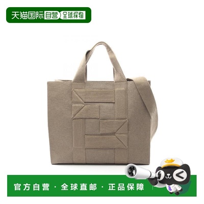 日本直邮中古Fendi芬迪女包A级95新Shopping bag购物包帆布托特包