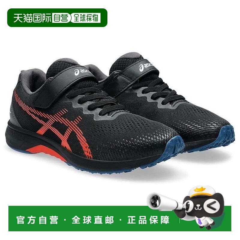 日本直邮ASICS 1154A195 LAZERBEAM（激光束）黑色/橙色儿童运动