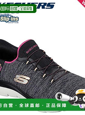 日本直邮斯凯奇 Slip-ins 免提运动鞋 Slip-On Summits 女士 SLIP
