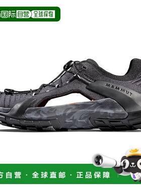 【日本直邮】猛犸象 Hueco II Air Low 女款徒步鞋 黑/钢灰色户外