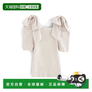 日本直邮日潮 2Way蝴蝶结肩带强肩针织上衣ru1022露肩通勤 GRL