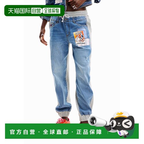 日本直邮Desigual 米奇图案运动牛仔裤 [DE819EW24087]