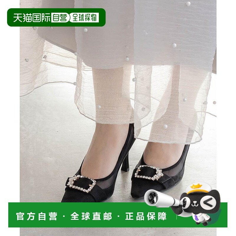 日本直邮RANDA 网纱组合可视搭扣女鞋 RA041BW016124 女鞋高跟