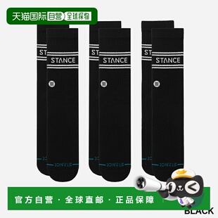 日本直邮STANCE SOCKS VITAL 3双装船袜男女通用A556A25VIT