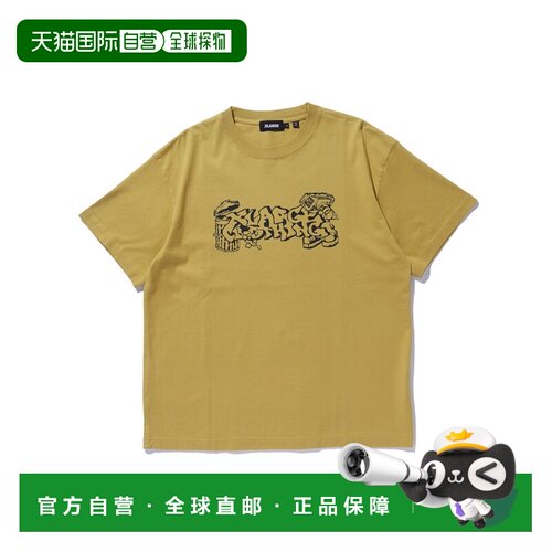日本直邮XLARGE 男女同款 BACKSTREET EYES夏季短【付后1h可退】