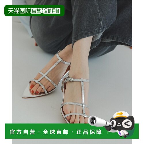 titivate 女士尖头带扣低跟凉鞋 AFXP4272