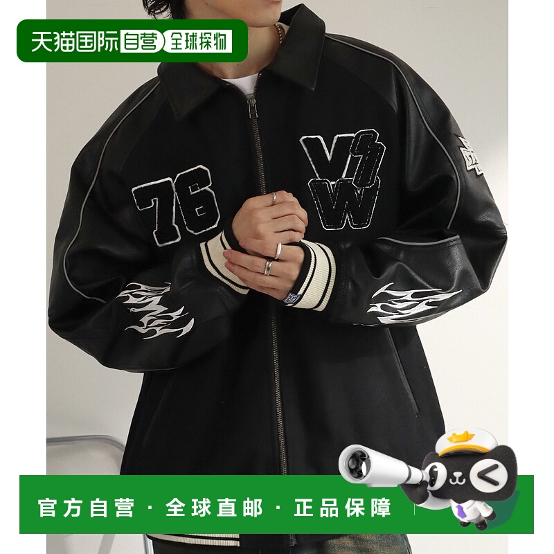 1h可退 日本直邮VISION STREET WEAR 男女同款 加厚防寒夹克 半拉