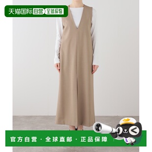 日本直邮SLOBE IENA 女装 V领中开衩连衣裙 26040912000310