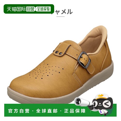 日本直邮Pansy 女士休闲鞋 7566 免系带 宽楦4E