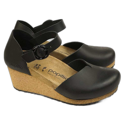 日本直邮勃肯 (Birkenstock) 凉鞋 Papillio Mary 环扣女士坡跟鞋