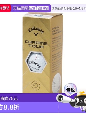 日本直邮Callaway-BL CG CHRM Tour 24贩运3B PK高尔夫球