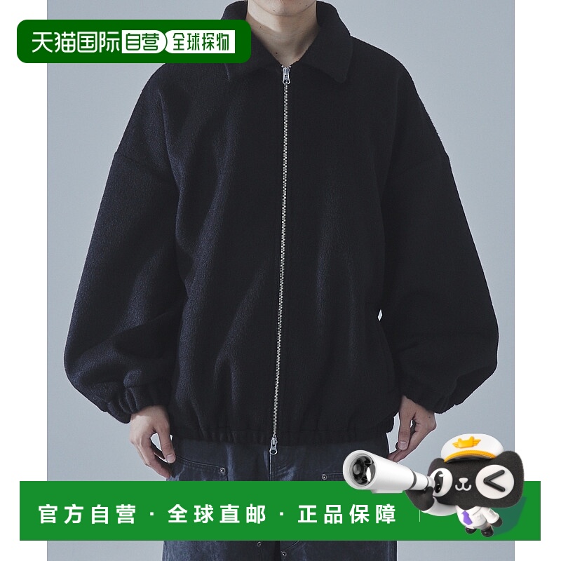 1h可退 日本直邮SLICK 男女同款 舒适宽松 仿毛绒质感 半拉链立体