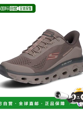 日本直邮Skechers GLIDE-STEP 运动鞋 GLOVER PEAK 灰褐色 skj-23