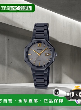 日本直邮 SHEEN 太阳能蓝宝石型号太阳能银色 SHS-4529BD-8AJF CA