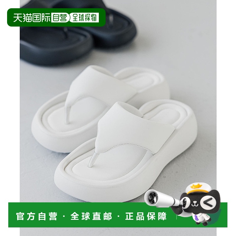 1h可退 日本直邮LOWRYS FARM 女士舒适厚底拖鞋 283655