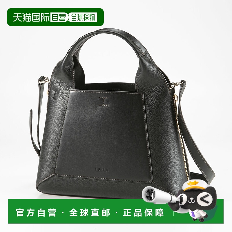 日本直邮FURLA 手提包 GILDA M TOTE/NERO+MARMO c WB00513-BX018