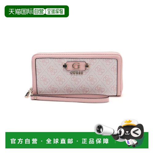 日本直邮GUESS 盖斯温德赛大拉链环绕包钱包