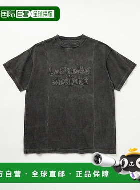 1h可退 日本直邮LASTMAN 男士 PATCHED TEE SHIRTS SOCIETY 半袖T