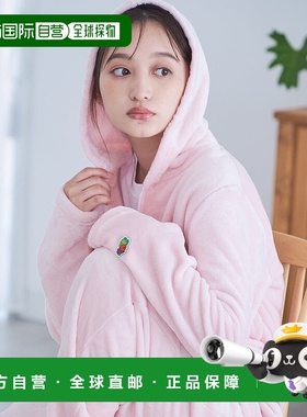 日本直邮Fruit of the Loom 宽松连帽家居服套装 男女通用睡衣 [F