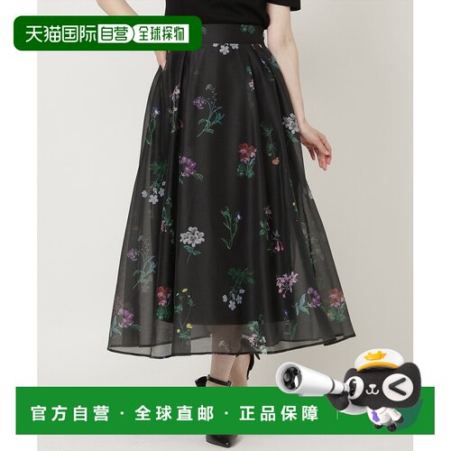1h可退 日本直邮Swingle 女装 花卉印花蓬蓬裙 20072612305068