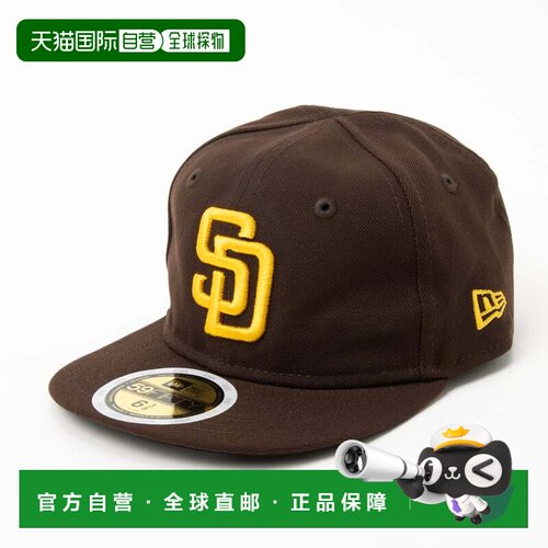 日本直邮NEW ERA JR ACPERF 59FIFTY 帽子 教士棕