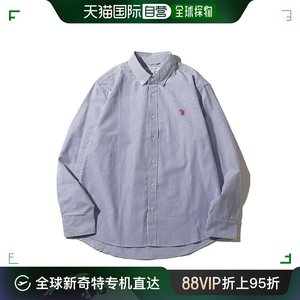 日本直邮U.S. POLO ASSN. 男女同款牛津纺纯棉长袖衬衫 PLM41700