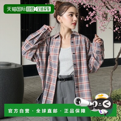 1h可退日本直邮FREAKSSTORE加厚日常女款宽松复古休闲1300衬衣