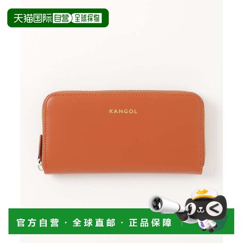 日本直邮KANGOL 长款钱包 棕色