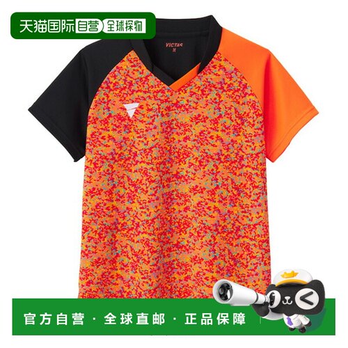 日本直邮victas 乒乓球服上衣T恤V-LGS506 女款 512504新款
