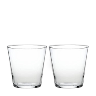 【日本直邮】TOYO SASAKI GLASS东洋佐佐木透明玻璃杯360ml2个组