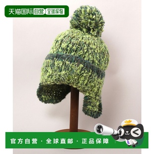 1h可退 日本直邮CA4LA 男女同款 彩色耳罩毛线帽 软糯针织保暖 冬