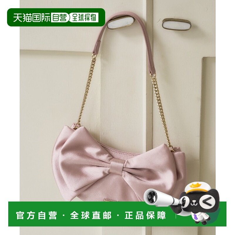 1h可退 日本直邮SAMANTHAVEGA 女士双蝴蝶结单肩包 上品缎面设计,运动包/户外包/配件,单肩包,淘宝优惠券,粉丝福利购,淘宝优惠卷
