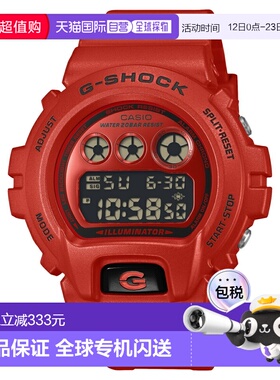 日本直邮G-SHOCK DW-6900RRB-4JF 20 ATM 防水 红色（经典款式）D