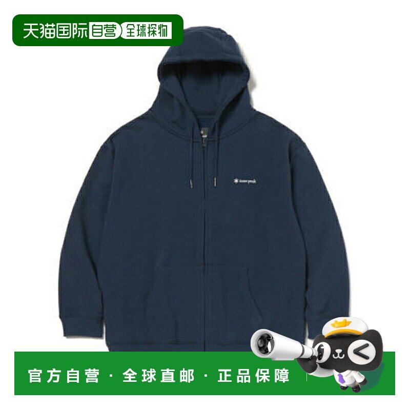 日本直邮Snow Peak SP Logo Zip Up Hoodie连帽衫 SPE-SW-23AU001
