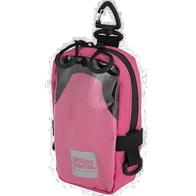 自营｜Abu Garcia渔具包粉色多功能包整理9cm深4cm高16.5cm阿布