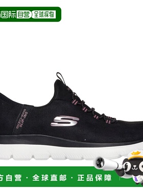 日本直邮SKECHERS斯凯奇运动鞋女款跑步鞋150254-BLK