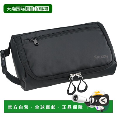 【日本直邮】邓禄普 Srixon 圆形袋 GGF-B4509 黑