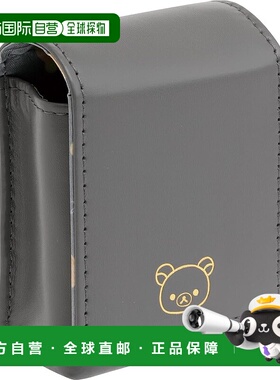 【日本直邮】San-X 轻松熊迷你收纳袋 黑色 CA68601 H90 x W70 x